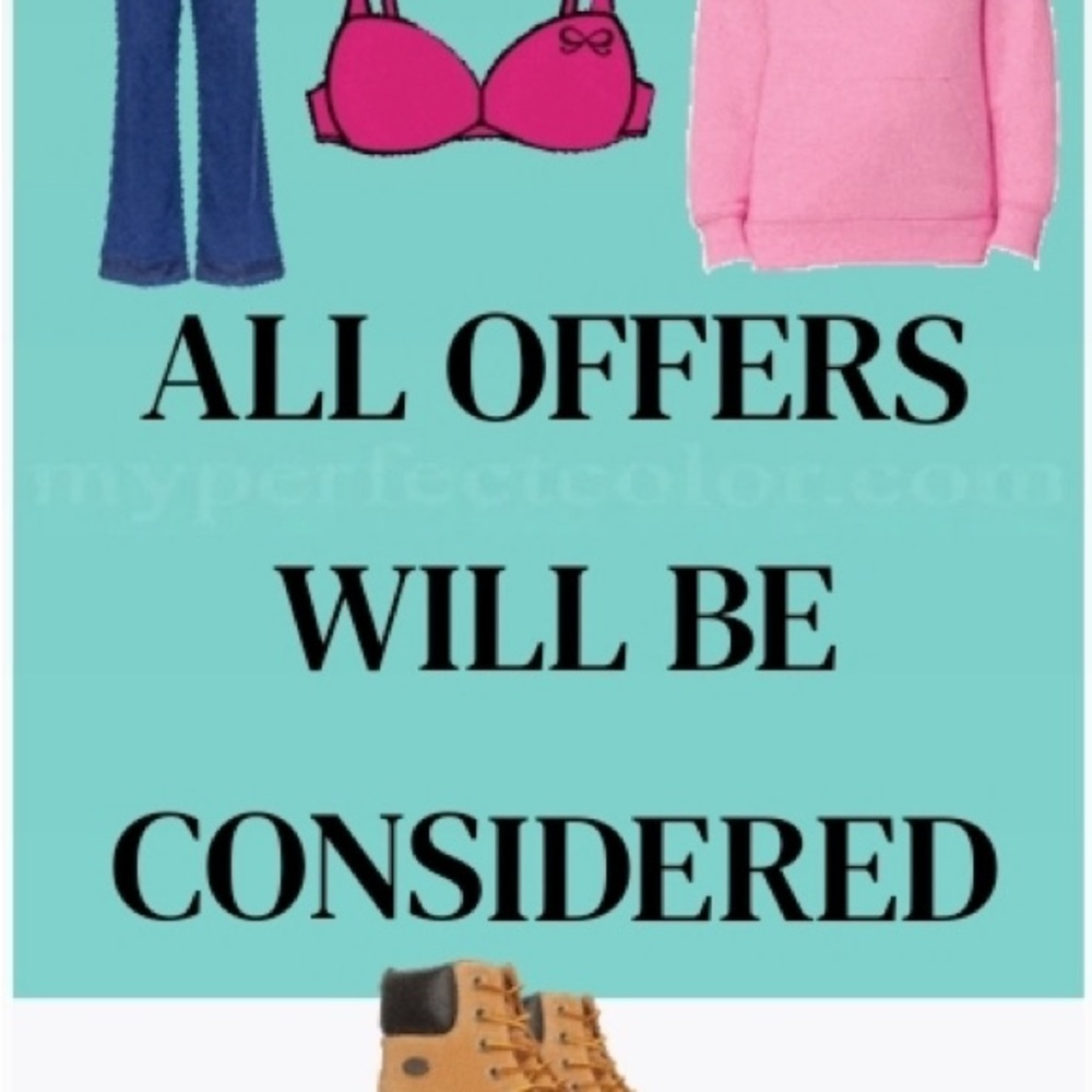 💕All Offers Welcome 👛Thank you for shopping my closet!!! 🥾